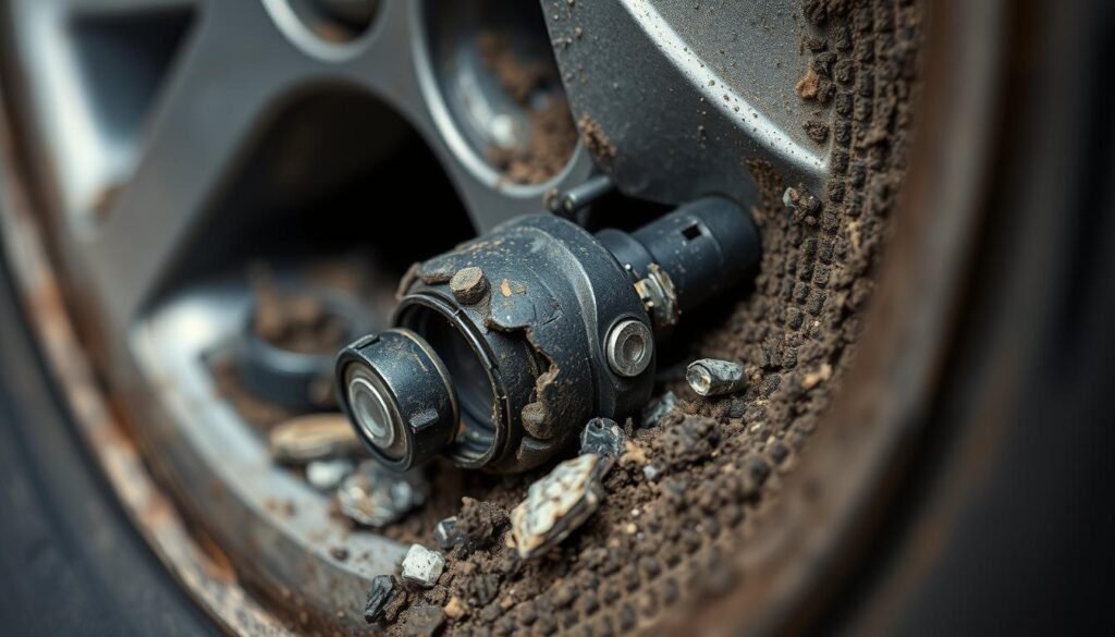 TPMS sensor damage