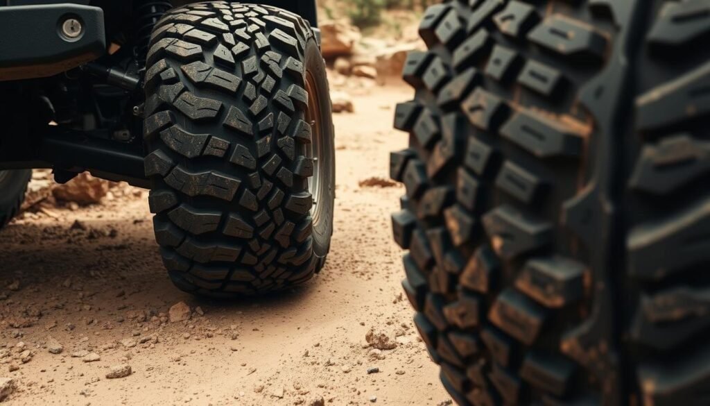 off-road tire features