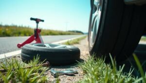 flat tire