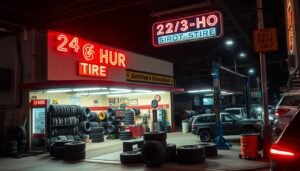 24 hour tire shop