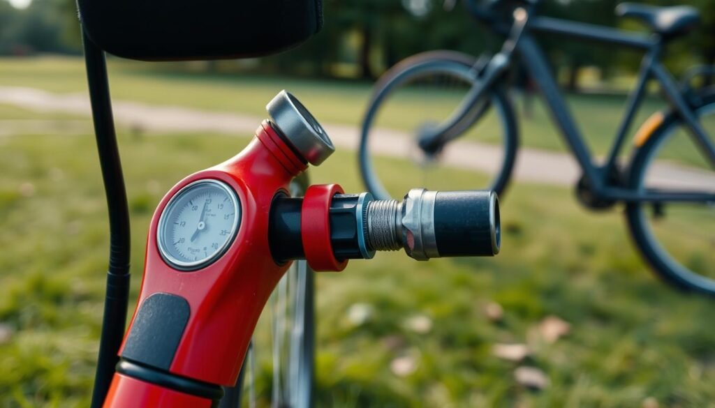 bike pump usage