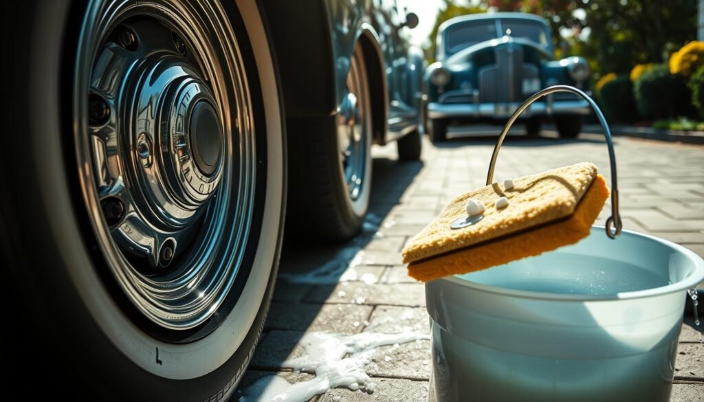 cleaning white wall tires