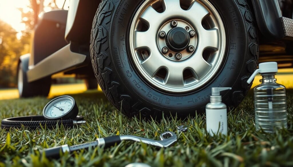 golf cart tire maintenance